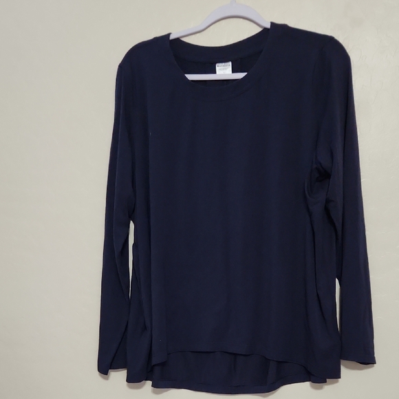 Athleta Tops - Athleta Deep Navy Long Sleeve Tee